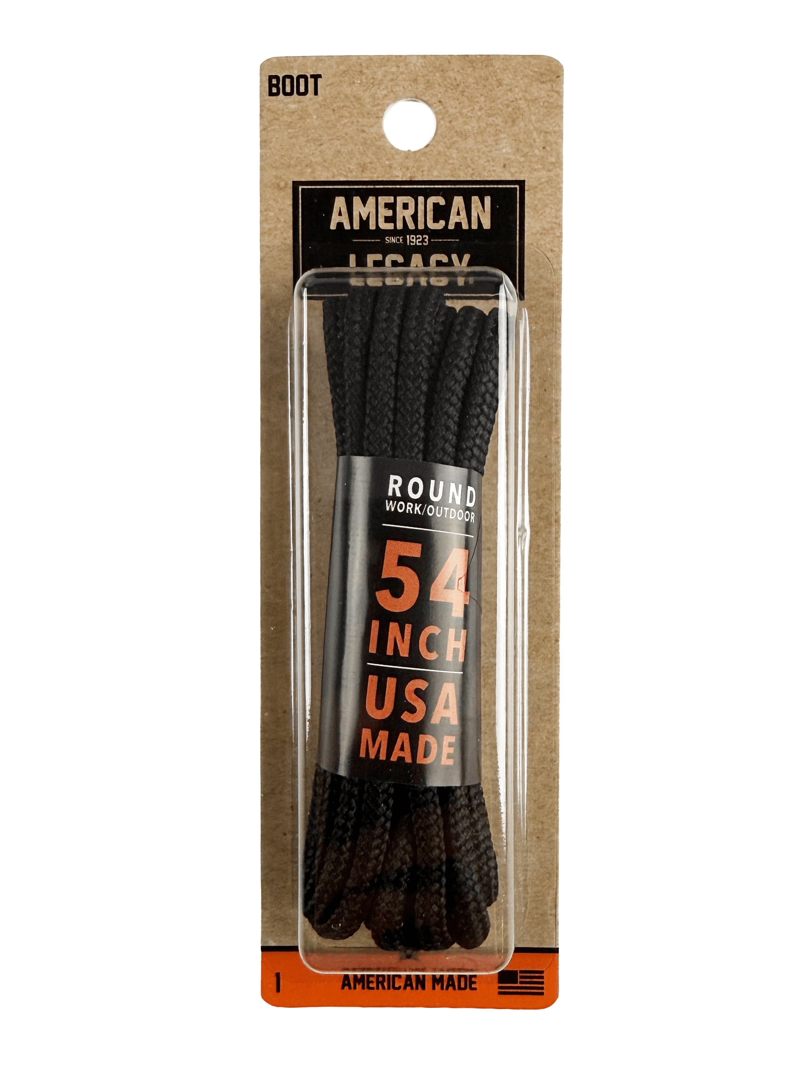 American-Legacy Boot Wax Black 54"