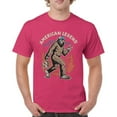 thumbnail image 1 of American Legend Bigfoot T-shirt Patriotic Funny Sasquatch Fan 4 July USA Flag Beer BBQ Tailgate Party Men's Tee, 1 of 7