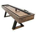 thumbnail image 1 of American Legend Kirkwood 9’ LED Light Up Shuffleboard Table with Bowling, 1 of 20