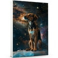 thumbnail image 1 of American Leopard Hound Dog Lying in The Snow Canvas Print Wall Art Famous Painting for Kids Nursery Bedroom Living Room Office Home, 1 of 6