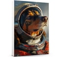 thumbnail image 1 of American Leopard Hound Dog Wall Decor - Space Wall Decor - Space Wall Art - Funny Dog Wall Art Poster - Cute Dog Home Decor - Dog Themed Gifts, 1 of 6