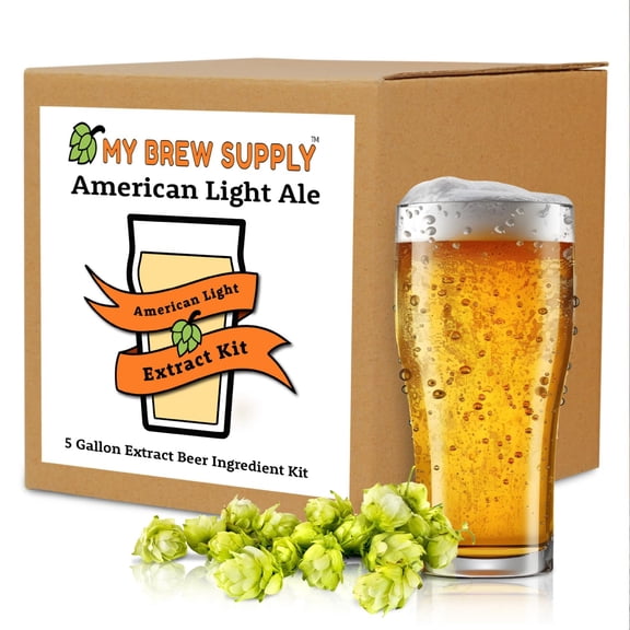 American Light Ale MBS 5 gal Homebrew Beer Extract Ingredient Kit
