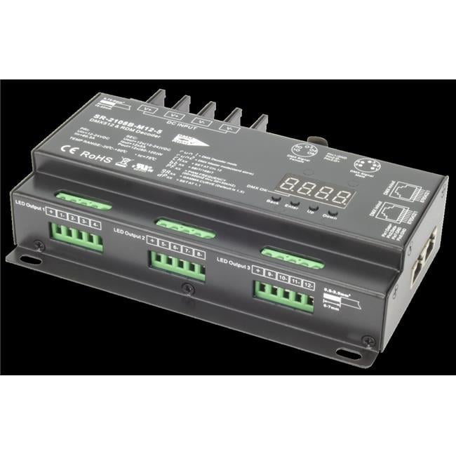 American Lighting 12-Channel DMX Receiver & RDM Decoder with XLR3 ...