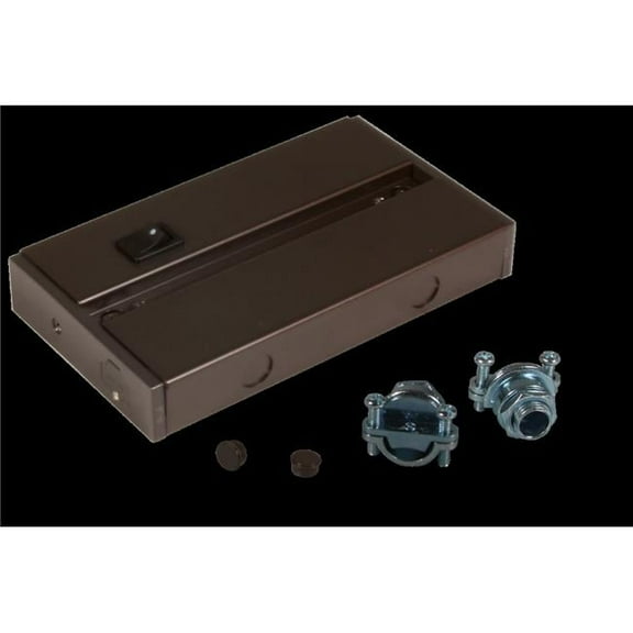 American Lighting 5LCS-BOX-DB 120V Hardwire Junction Box for LED 5 Complete Under Cabinets - 5 Color Temperatures, Dark Bronze