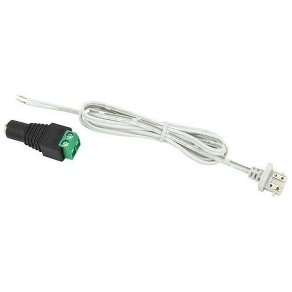 American Lighting MLINK-CONKIT 36 in. MircoLink Conkit - Power Connector Kit with DC Jack Connector, White