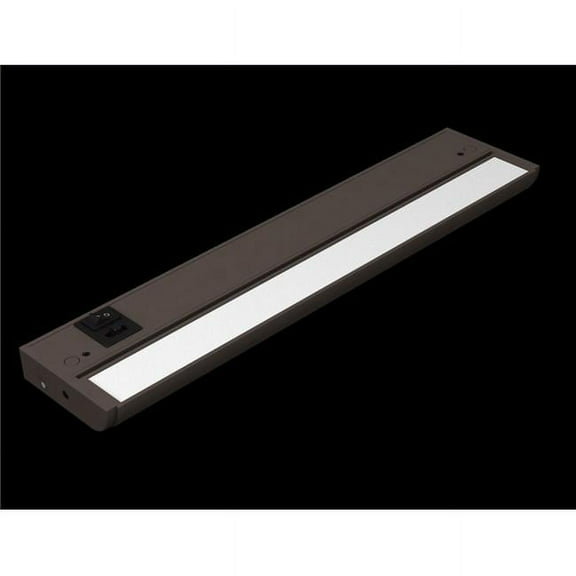 American Lighting 5LCS-10-5CCT-DB 10 in. 120V 7W Linear LED 5 Complete Under Cabinet Light - 385 Lumens - 5 Color Temperatures, Dark Bronze
