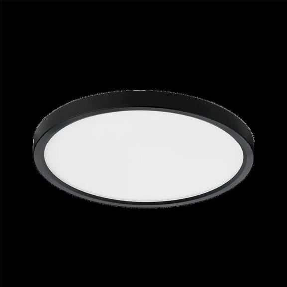 American Lighting SL9-5CCT-BK 9 in. LED Surface Mount Light, Black Finish - 5 CCT - 18W - 1200lm