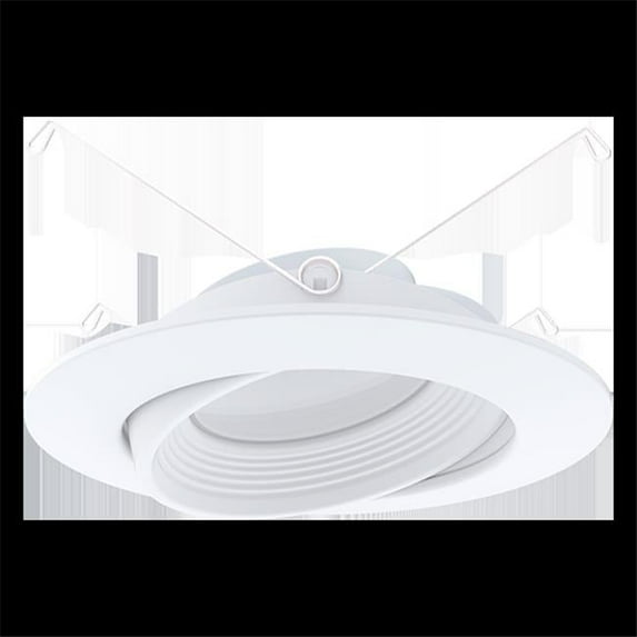 American Lighting AD6S-5CCT-WH 6 in. 15W Advantage Direct Select LED Swivel Recessed Downlight, White