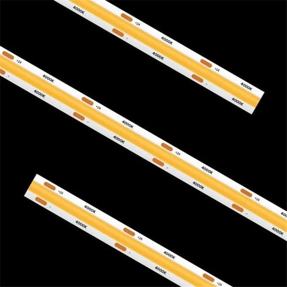 American Lighting HTMR-COB-WH-49 High Output 10M Max Run COB 49.2 ft. Reel 4000K Tape Light