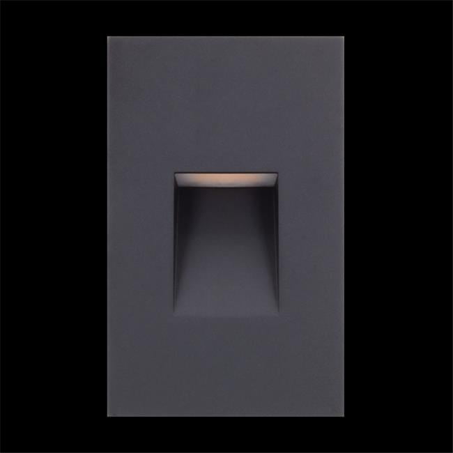 Black Dimmable LED Rectangular Step Light
