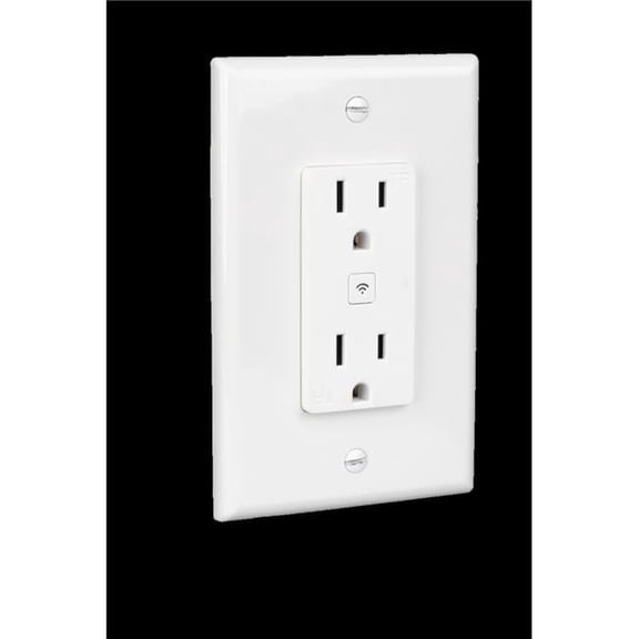 American Lighting SPKPL-OUTLETW-2S-WH Spektrum Plus Smart Outlet Receptacle, White