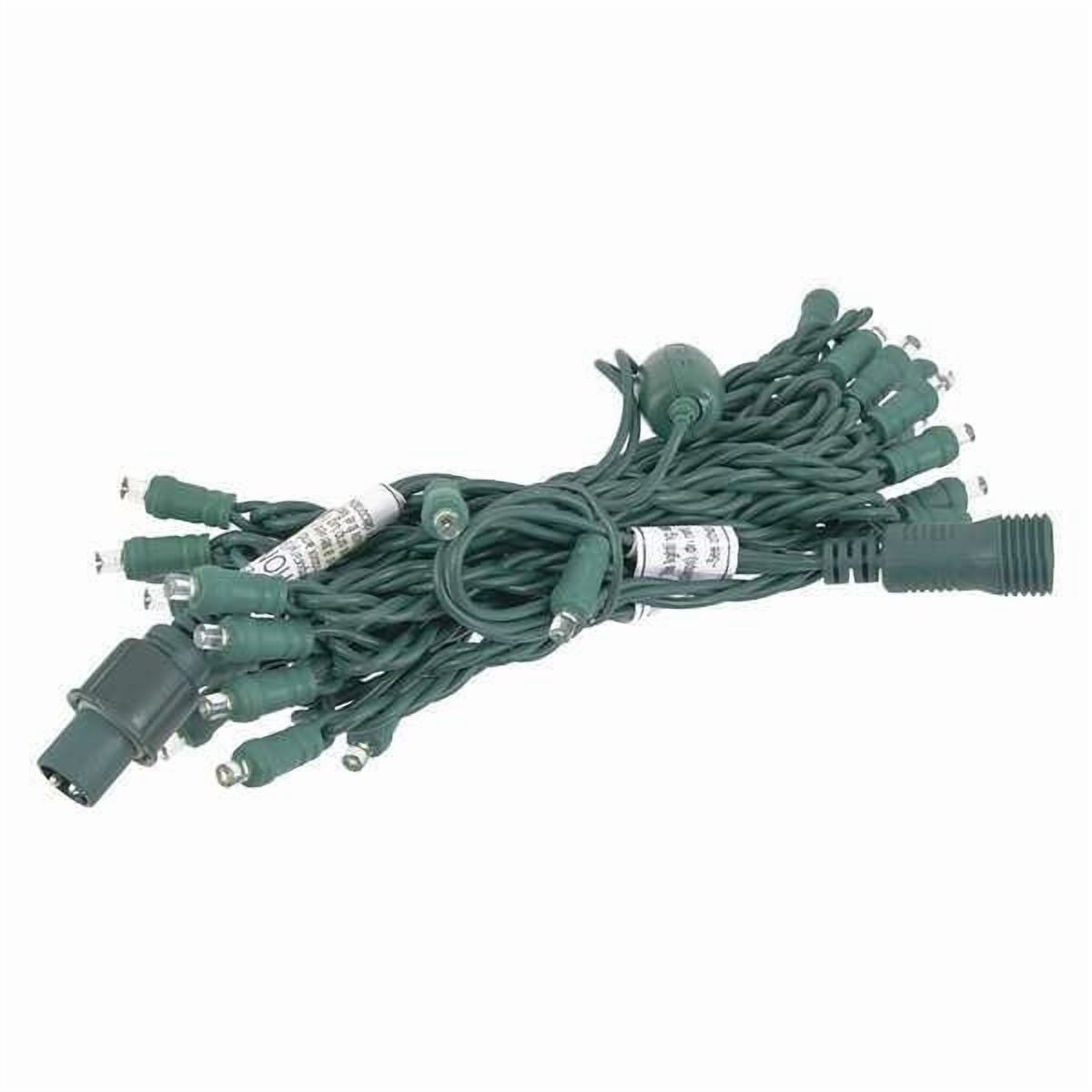American Lighting StringLights,12.5ft,Button,25LEDs,WrmWht 35FV56