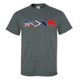 thumbnail image 1 of American Lion Greater Than Politics Unisex Short Sleeve T-shirt-Dark Heather Grey-Large, 1 of 4