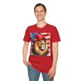 thumbnail image 1 of American Lion Tee Unisex Softstyle T-Shirt, 1 of 9