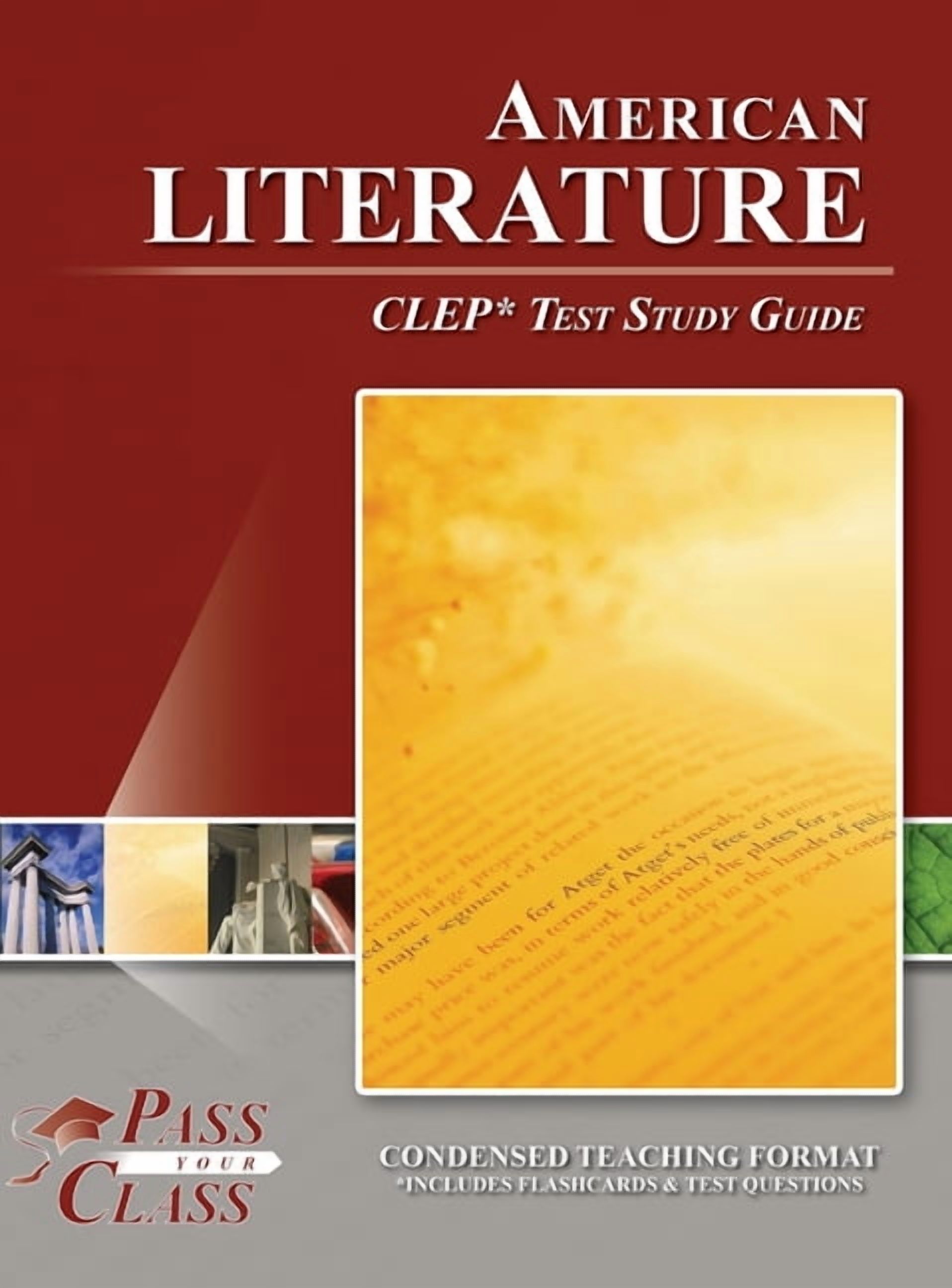 American Literature CLEP Test Study Guide, (Hardcover) - Walmart.com