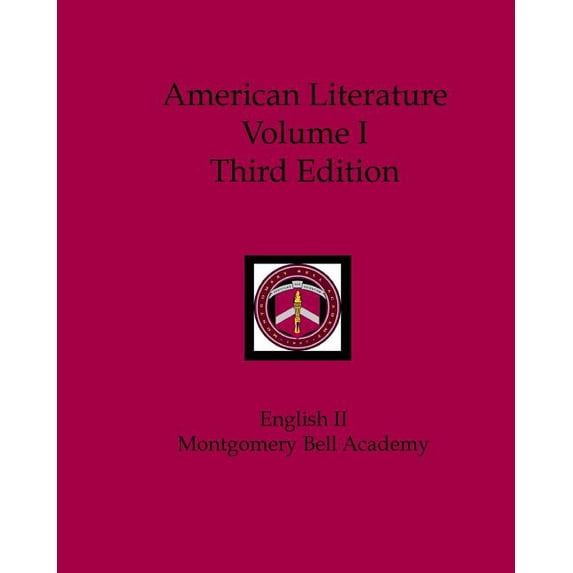 American Literature Volume I Third Edition (Paperback)