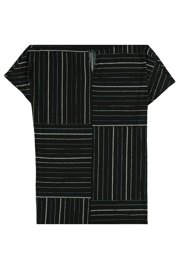 Womens Printed Midi Dress, Black, 8