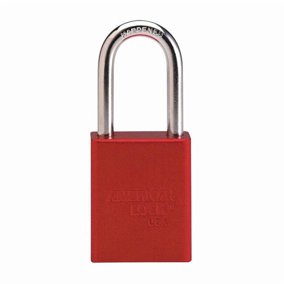 American Lock® 1100 Series Anodized Aluminum Safety Padlocks