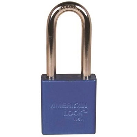 American Lock A1206BLU KD Blue Padlock, Keyed Different