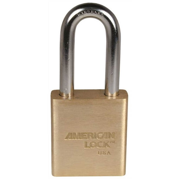 American Lock A3571WO Padlock IC Core Brass