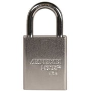 American Lock A5100 1-1/2 in. Padlock Solid Steel Body KD Triple Satin Chrome