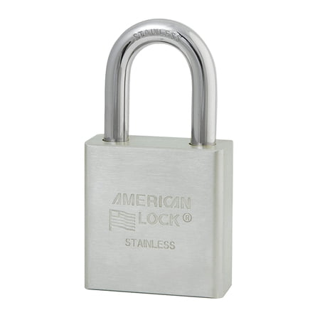 American Lock A5400 Stainless Steel Padlock, Keyed Different