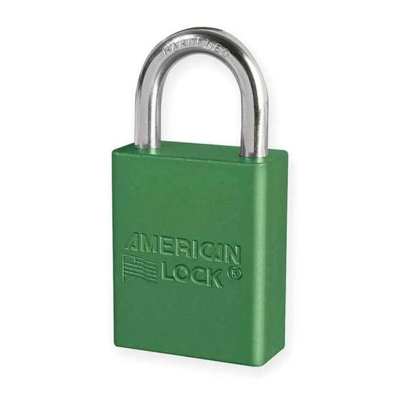 American Lock A1105GRN GREEN SAFETY LOCK-OUT COLOR CODED SUCUR