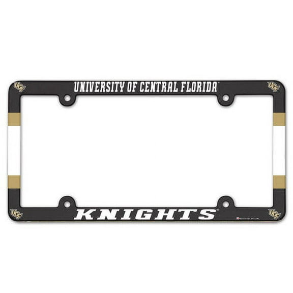 American Logo Products Central Florida Golden Knights License Plate Frame