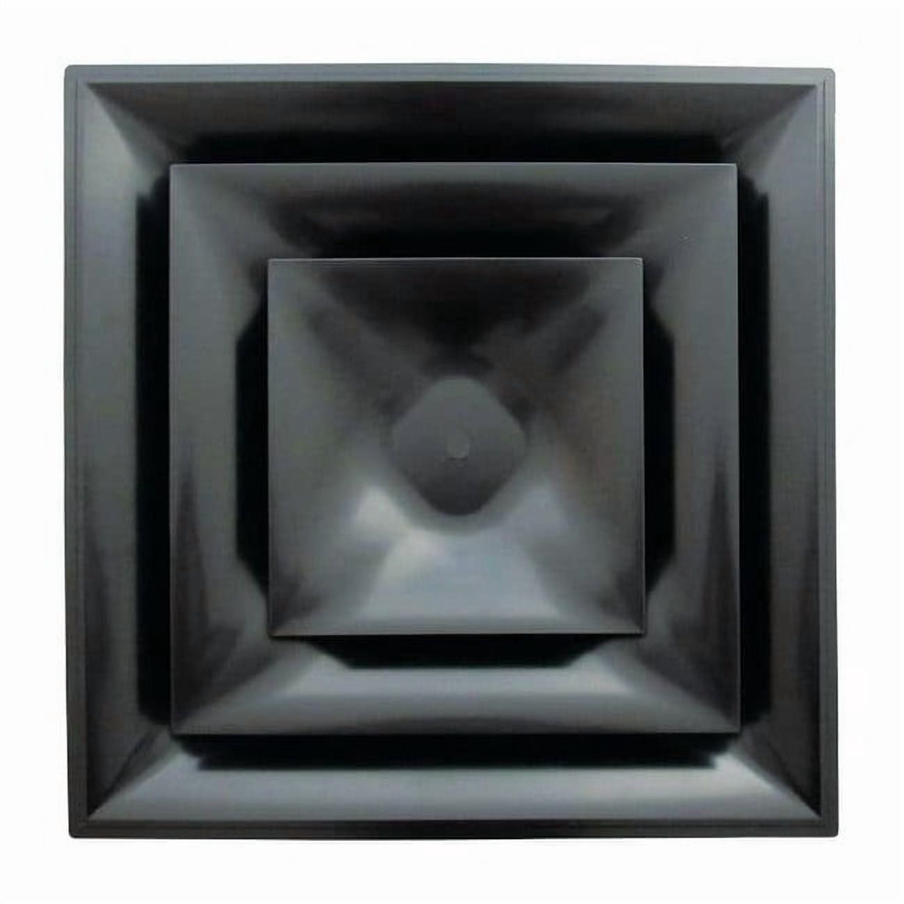 6 in Square 3 Cone Diffuser, Black STR-C-6BK - Walmart.com