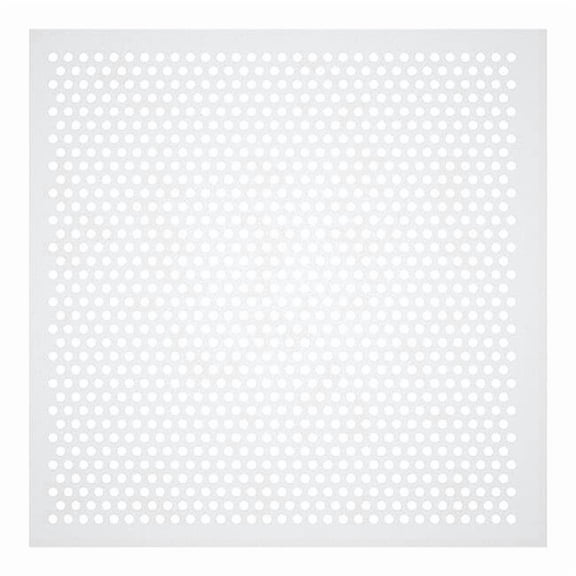 Square Perforated Diffusers, White STR-PERF-2212-5PK