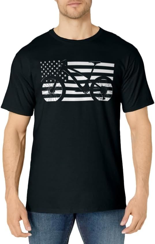 American MTB Mountain Bike T-Shirt - Walmart.com