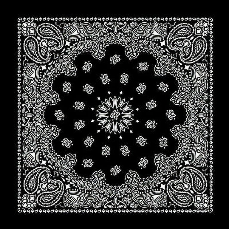 小物 60S VINTAGE BLACK COOKIE PATTERN BANDANA 60S VINTAGE BLACK COOKIE PATTERN BANDANA