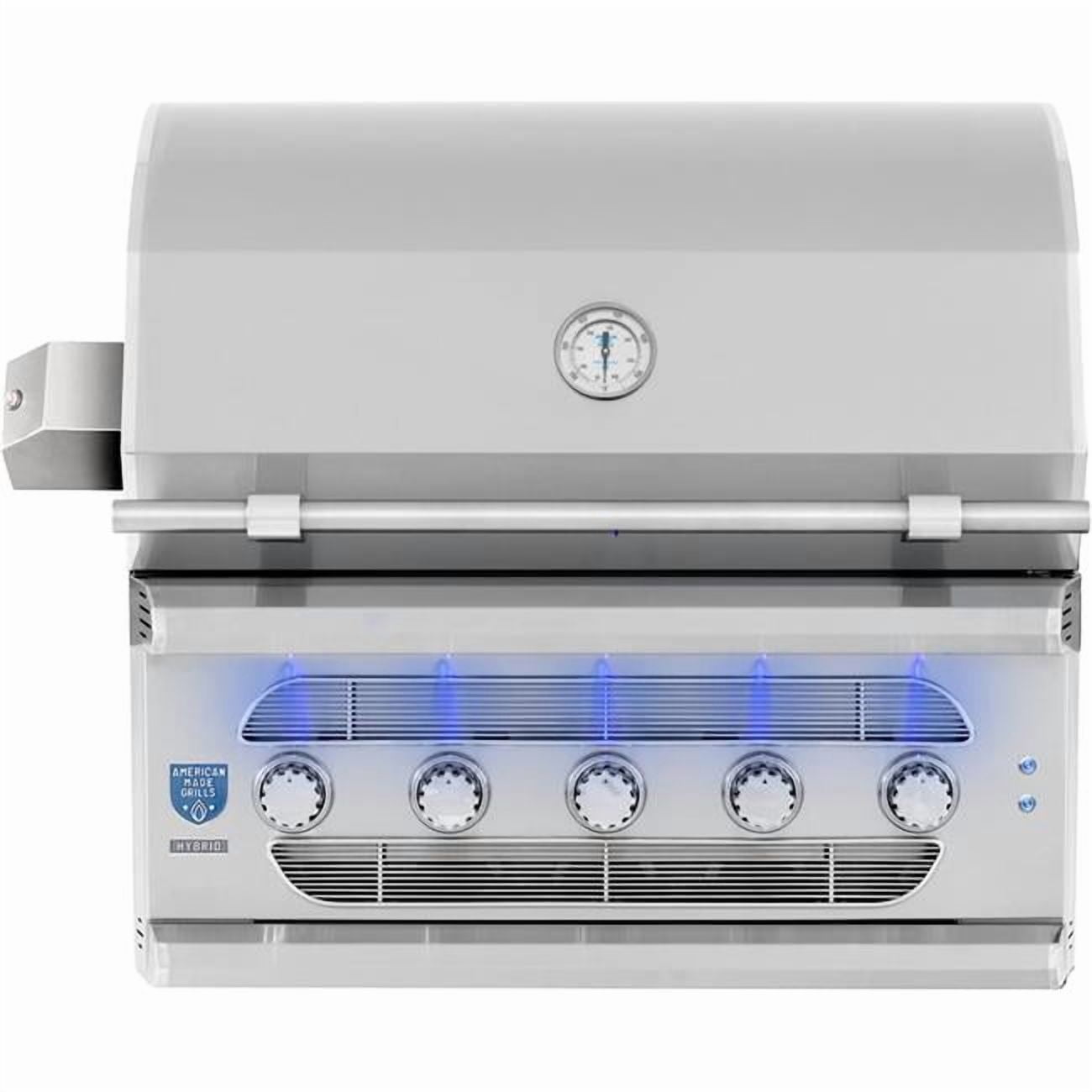 American Made Grill MUS36-LP 36 in. Muscle Hybrid Grill - Propane