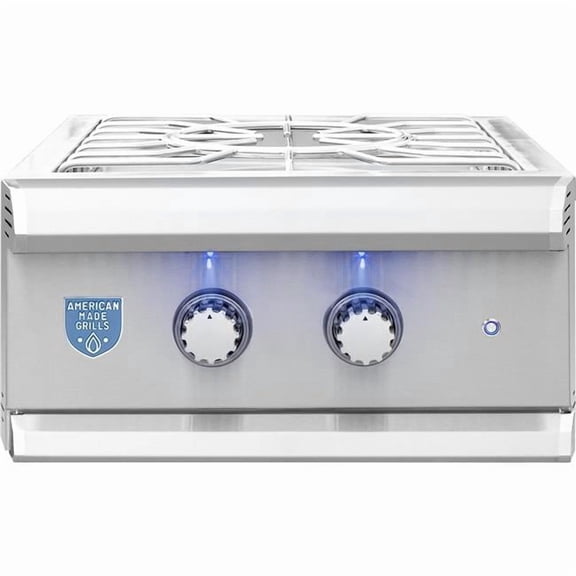 American Made Grill MUSPB2-NG Muscle Power Burner, Natural Gas