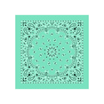 thumbnail image 1 of American Made Kelly Green Western Paisley Bandanas - Dozen Packed 22x22, 1 of 1