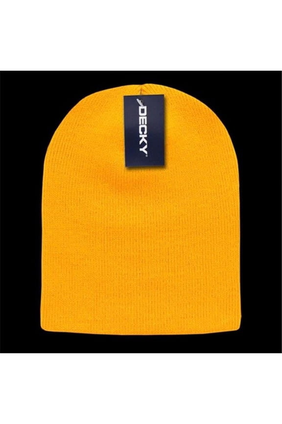 American Made No Cuff Watch Cap, Gold