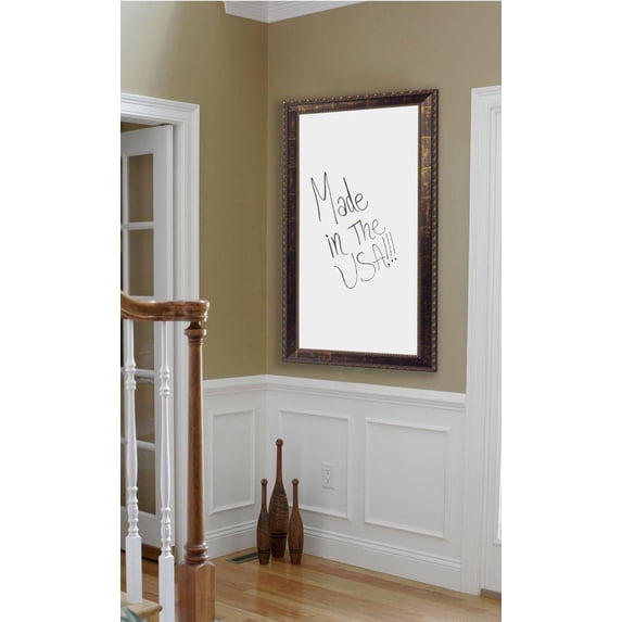 American Made Rayne Whiteboard-Finish:Roman Bronze/Copper,Shape:Rectangle