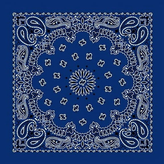 Bandanna Co Traditional Paisley 22" x 22"