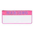 thumbnail image 1 of American Mahjong Bag -Clear Waterproof Mahjong Tiles Bag, Large Capacity Pouch with Zipper & Letter Embroidery, Travel Carrying Accessory for Mahjong Set (Case Only), 1 of 5