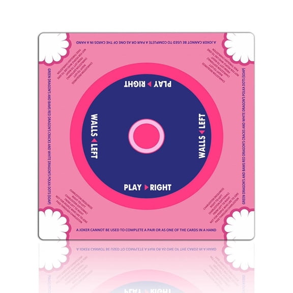 American Mahjong Mat, 31.5-inch Non-slip Noise-reducing Table Mat