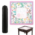 American Mahjong Mat for Table, Premium Silicone Noise Reduction Game ...