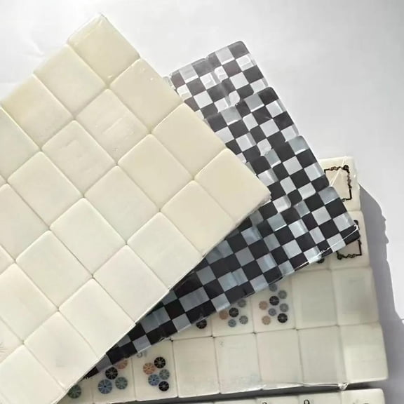 American Mahjong Set, 160Pcs Premium Acrylic Crystal Hand Rubbing Tiles, Home & Gift Complete Game Set