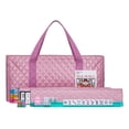 thumbnail image 1 of American Mahjong Set XYT 166-Premium-Tiles Western-Style For Game Night Entertainment With Pink Carrying Bag Racks, 1 of 9