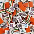 thumbnail image 1 of American Mahjong Tiles, 160-tile four-layer acrylic tabletop game, 1 of 10