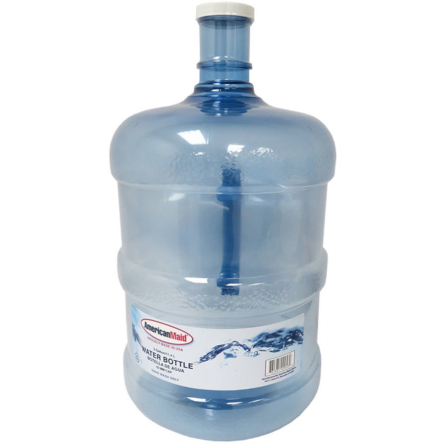 American Maid 3 Gallon Empty Refillable Water Bottle, Blue - Walmart.com