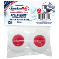 American Maid Spill Proof Caps for 5 gal Water Jug 2ct Water  53mm Temperature 39.2-95 Degrees
