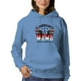 thumbnail image 1 of American Mama Oldschool Hoodie Women -Image by Shutterstock, Female 4X-Large, 1 of 4