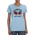 thumbnail image 1 of American Mama Oldschool T-Shirt Women -Image by Shutterstock, Female Medium, 1 of 4