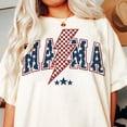 thumbnail image 1 of American Mama T-Shirt – Retro 4th of July USA Flag Tee for Proud Moms and Independence Day, 1 of 5