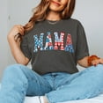thumbnail image 1 of American Mama T-Shirt, Retro USA Tee, Patriotic 4th of July Shirt for Moms, Red White Blue Mama Shirt, Independence Day Top, 1 of 5